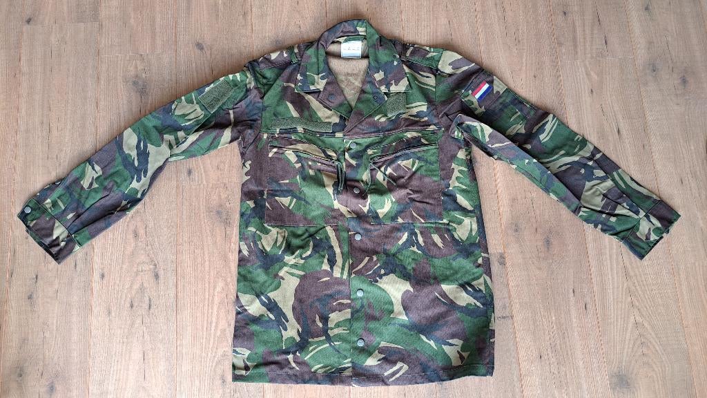 Jas basis Woodland nieuw, Ophalen of Verzenden, Landmacht, Nederland, Kleding of Schoenen