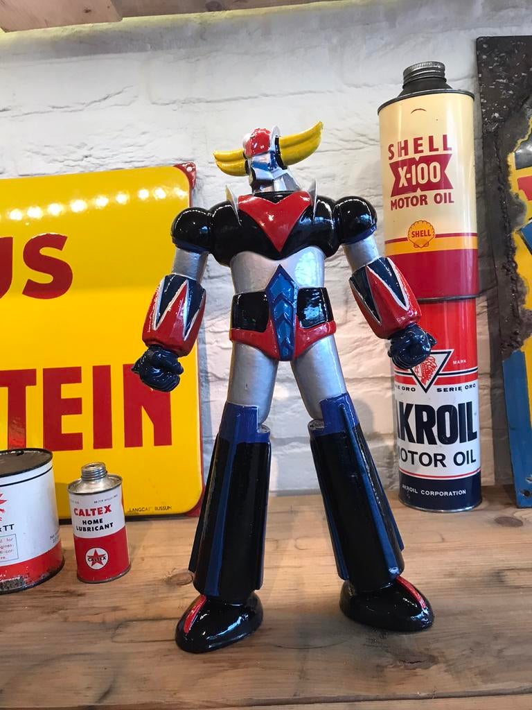 Goldorak beeld, Ophalen of Verzenden, Zo goed als nieuw, Mens