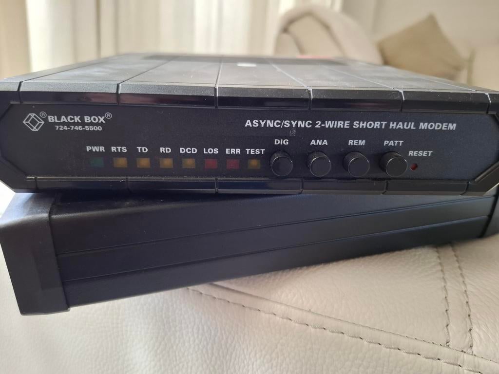 Blackbox ASYNC/SYNC 2-WIRE MODEM, Ophalen of Verzenden, Gebruikt, Toebehoren