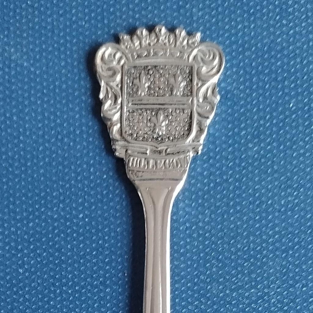 verzilverd lepeltje C. Boot, Hillegom (Elwezetta), Ophalen of Verzenden