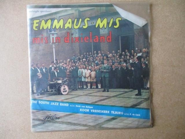 s0559 the south jazz band - emmaus-mis, Cd's en Dvd's, Vinyl Singles, Gebruikt, Single, Overige genres, 7 inch, Ophalen
