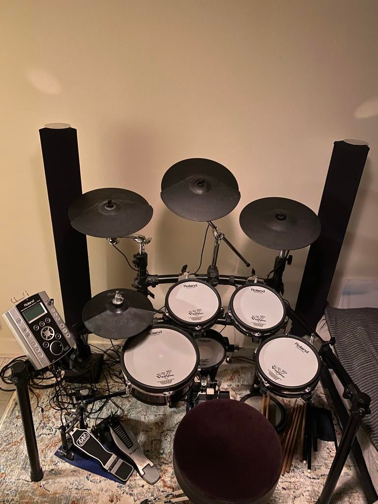 Roland TD9KX + Beolab 8000 Set, Muziek en Instrumenten, Drumstellen en Slagwerk, Gebruikt, Roland, Elektronisch, Ophalen