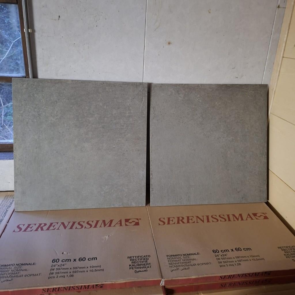 Keramische Tegels 60x60 55m2, 60 cm of meer, Nieuw, Ophalen of Verzenden, 10 m² of meer