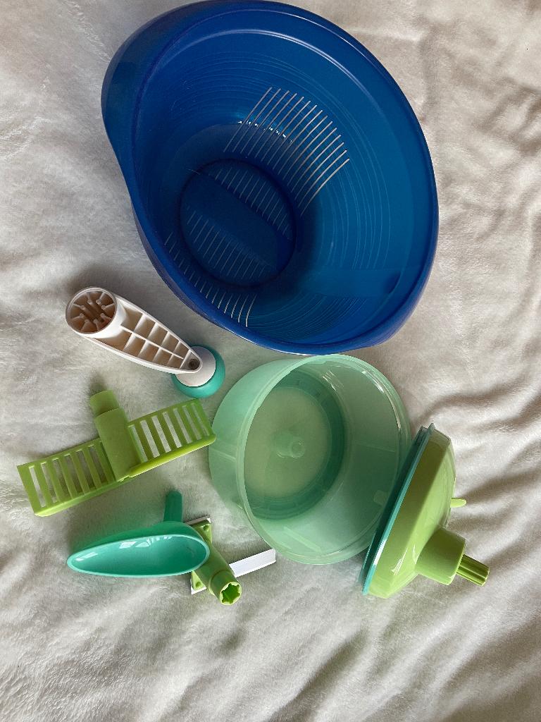 Tupperware groente snijder/handmixer, Ophalen of Verzenden, Gebruikt, Overige typen