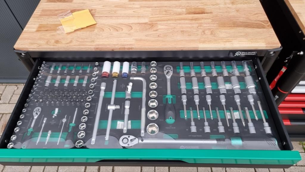 stahlgruppe gereedschapwagen 13 laden waarvan 11 ladengevuld, Ophalen of Verzenden, Gevuld, Nieuw