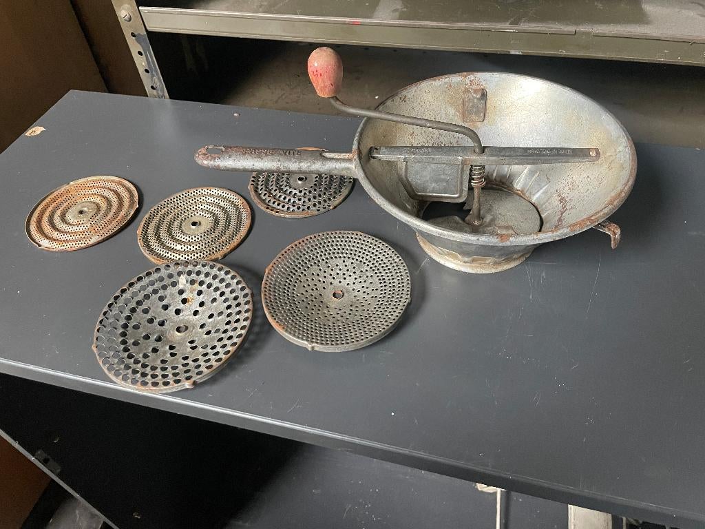 Origineel Passe-Vite Vintage Brocante Passeerzeef Roerzeef, Ophalen, Gebruikt