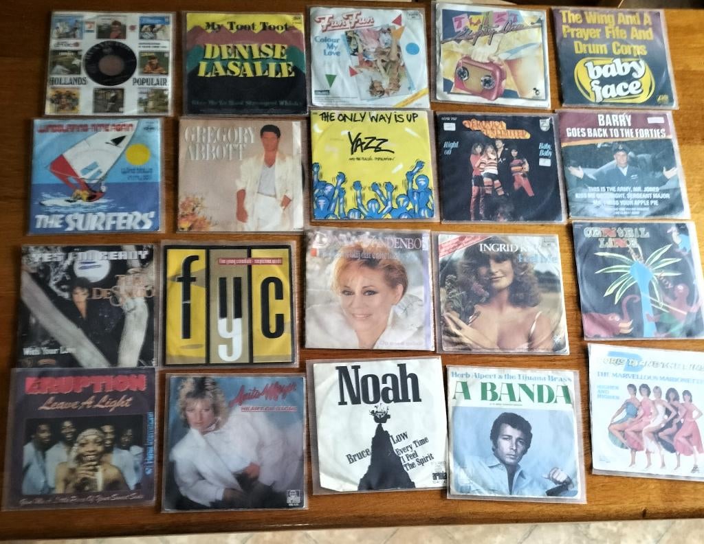 partij vinyl singles (7”) – €1,25 p/st | vanaf 20 stuks €1,-, Cd's en Dvd's, Vinyl Singles, Gebruikt, 7 inch, Single, Ophalen of Verzenden