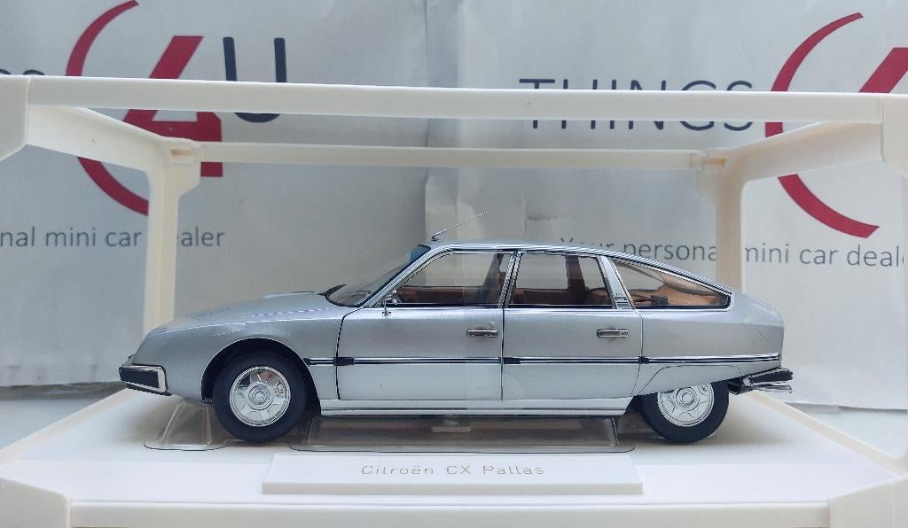 Norev 1:18 Citroen CX 2200 Pallas 1976 largentiere grey, Hobby en Vrije tijd, Modelauto's | 1:18, Ophalen of Verzenden, Nieuw