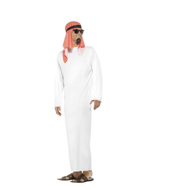 Arabier sjeik kostuum carnaval maat L Nieuw, Maat 52/54 (L), Carnaval, Nieuw, Ophalen of Verzenden