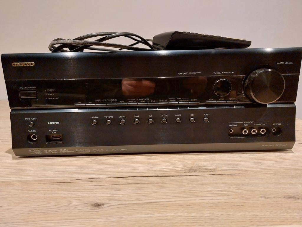 Defect Onkyo AV- Receiver TX-SR607 Defect, Ophalen, 120 watt of meer, Onkyo, Gebruikt