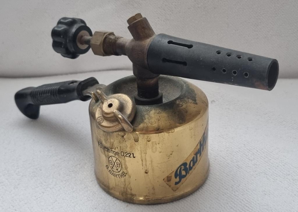 Antieke / vintage benzine brander, Antiek en Kunst, Ophalen of Verzenden