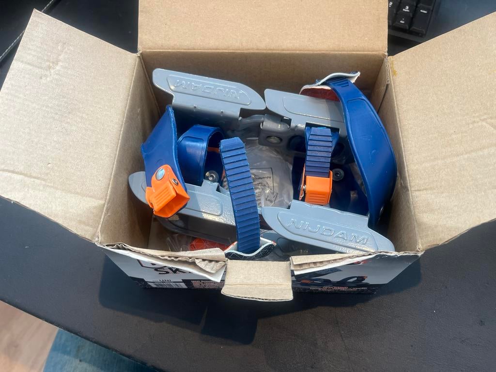 Nijdam Bob Skates Junior - Maat 24 tm 34, Sport en Fitness, Schaatsen, Ophalen, Zo goed als nieuw, Overige typen, Nijdam