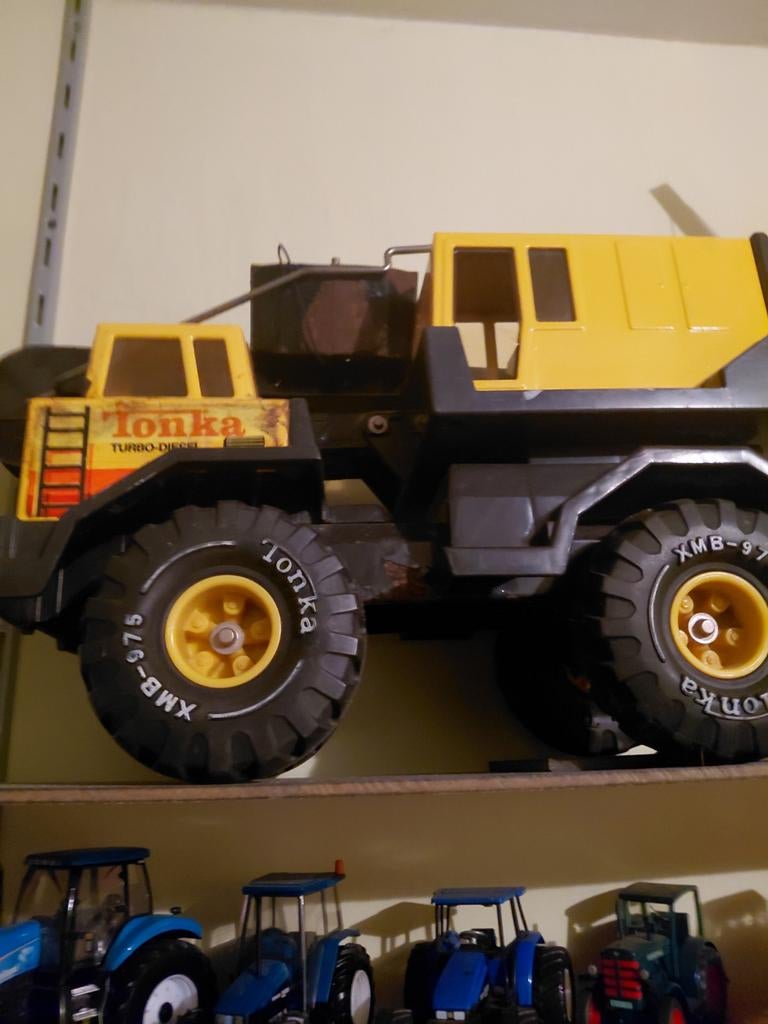 Vintage Tonka Speelgoed Vrachtwagen, Ophalen of Verzenden, Gebruikt