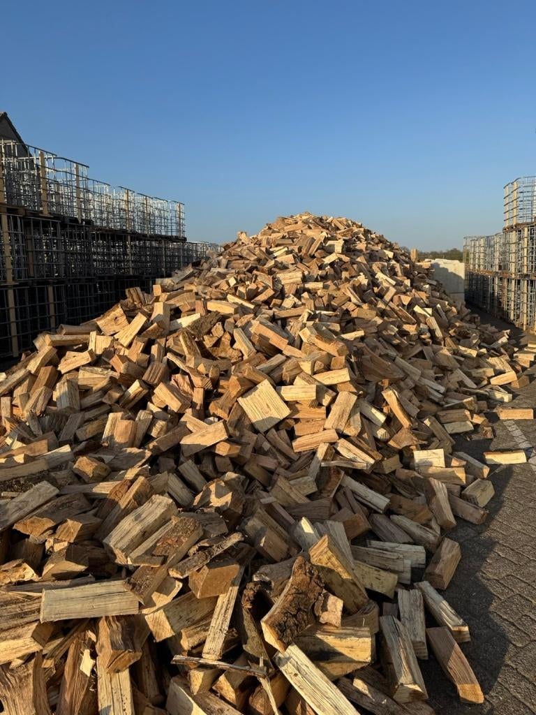 Haardhout | Eik & Beuk | Ovendroog - TOP HOUT, Minder dan 3 m³, Verzenden, Eikenhout, Blokken