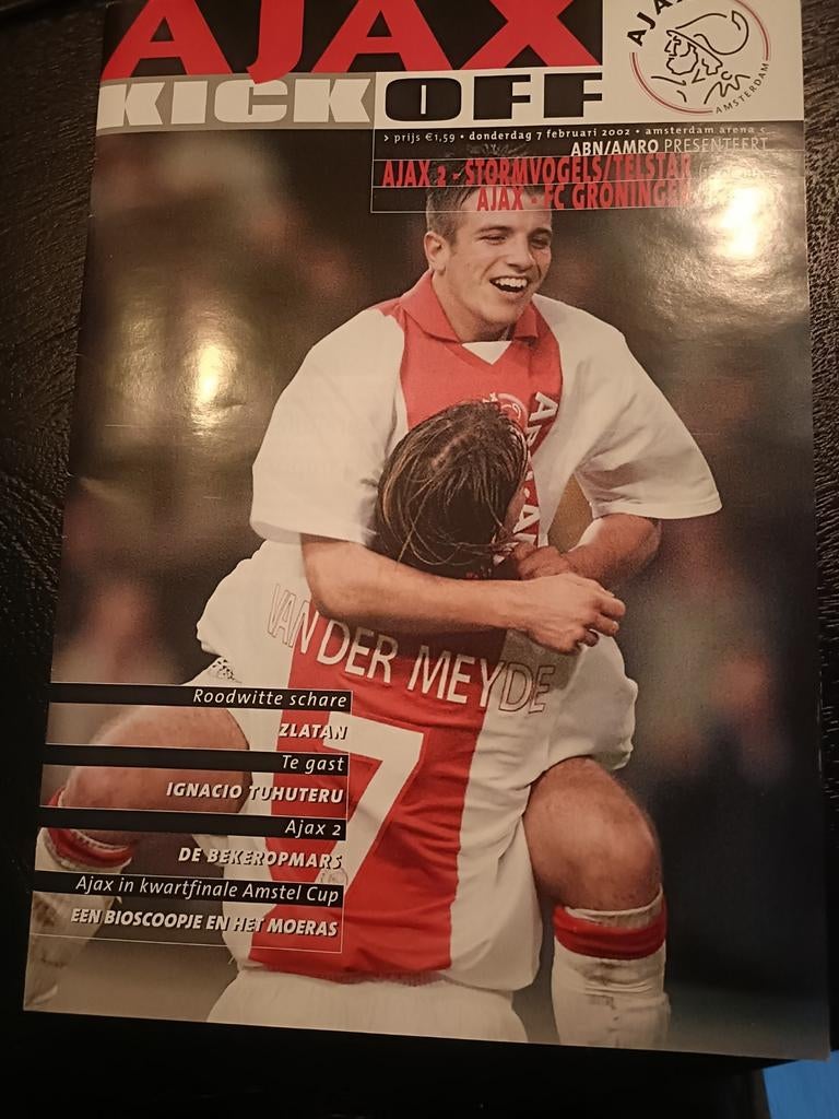 Ajax Kick Off Magazine 2003, Ophalen of Verzenden, Zo goed als nieuw, Overige typen