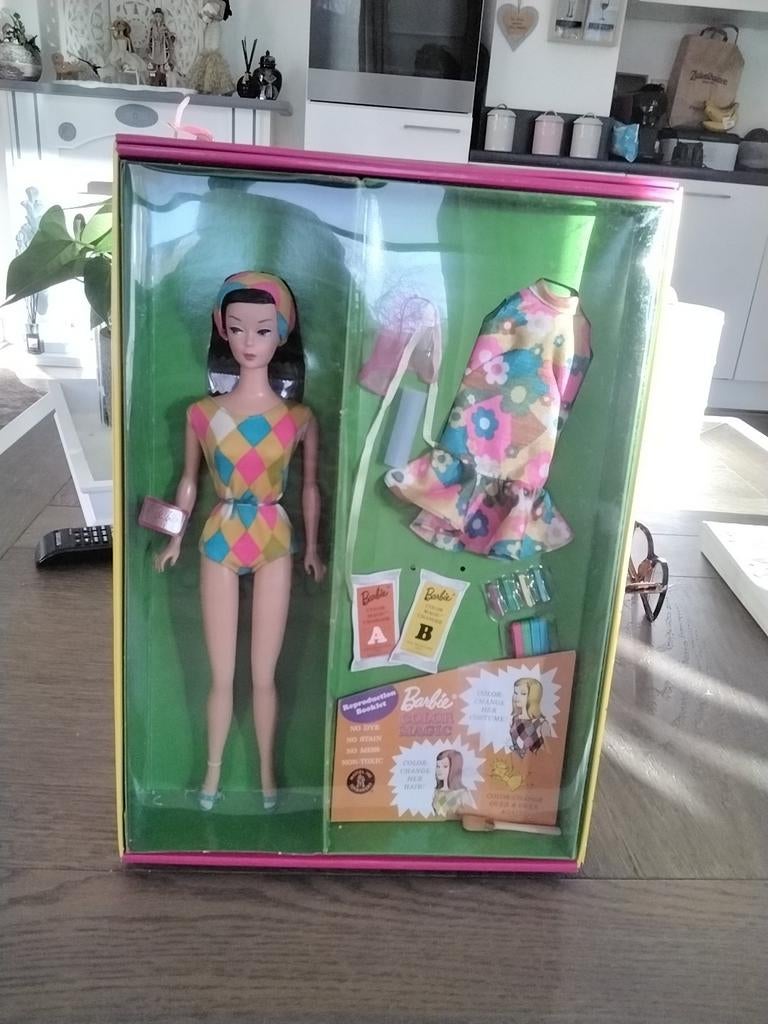 Vintage Color Magic Barbie in Doos, Kinderen en Baby's, Ophalen of Verzenden, Zo goed als nieuw, Barbie