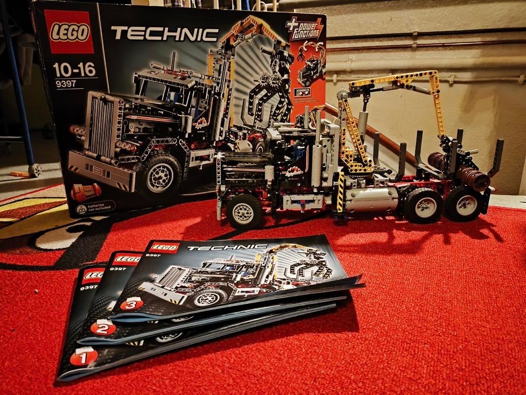 Te koop Lego Technic 9397, Kinderen en Baby's, Ophalen, Zo goed als nieuw, Complete set, Lego