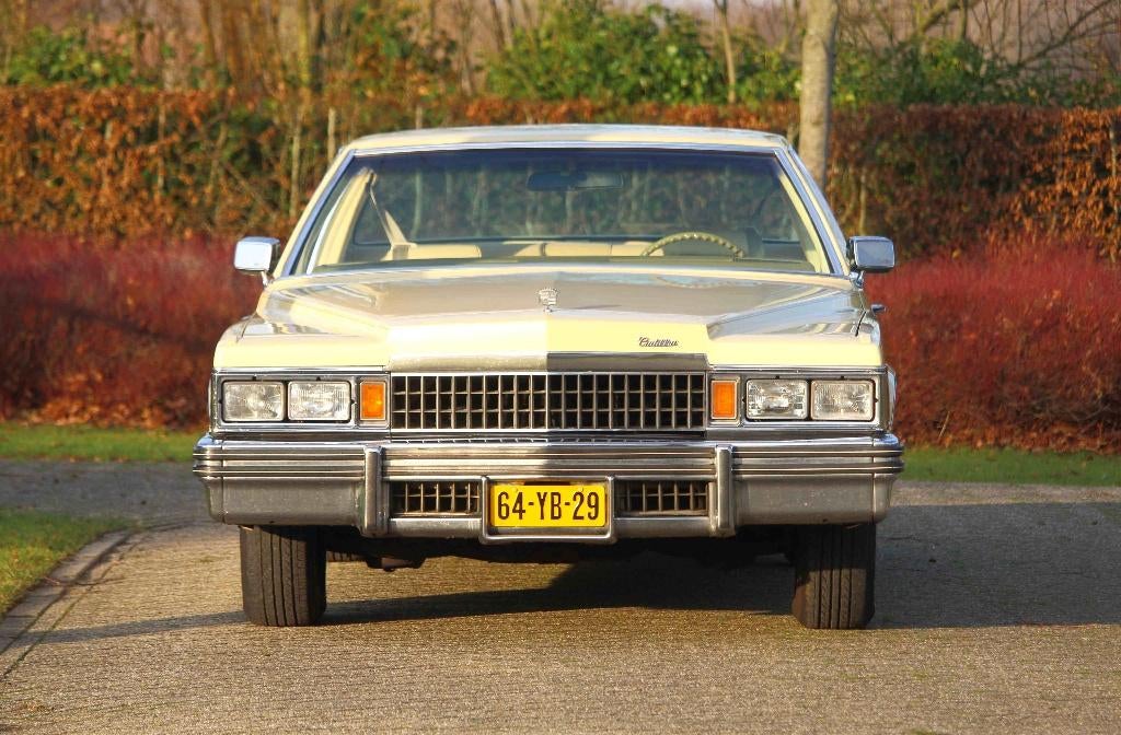 Cadillac Coupe De Ville | Tax. 27.500,- | Inruil mogelijk., Auto's, 7500 cc, Beige, 4 stoelen, Beige