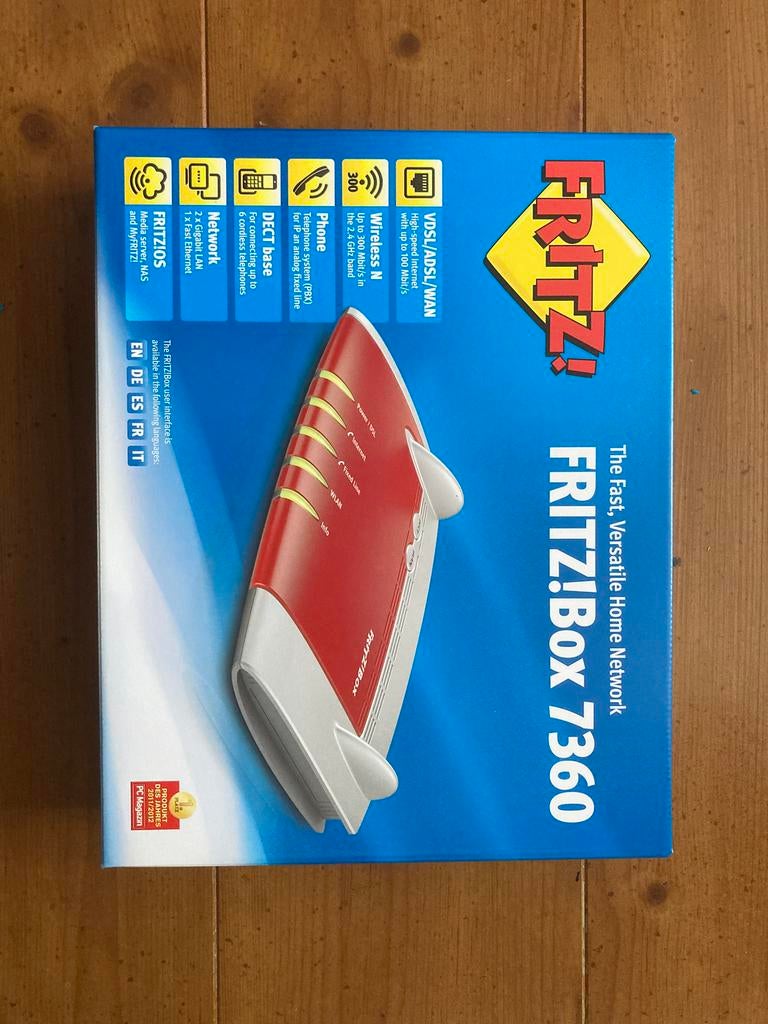 Te koop aangeboden: fritz!box 7360, Ophalen of Verzenden, Nieuw