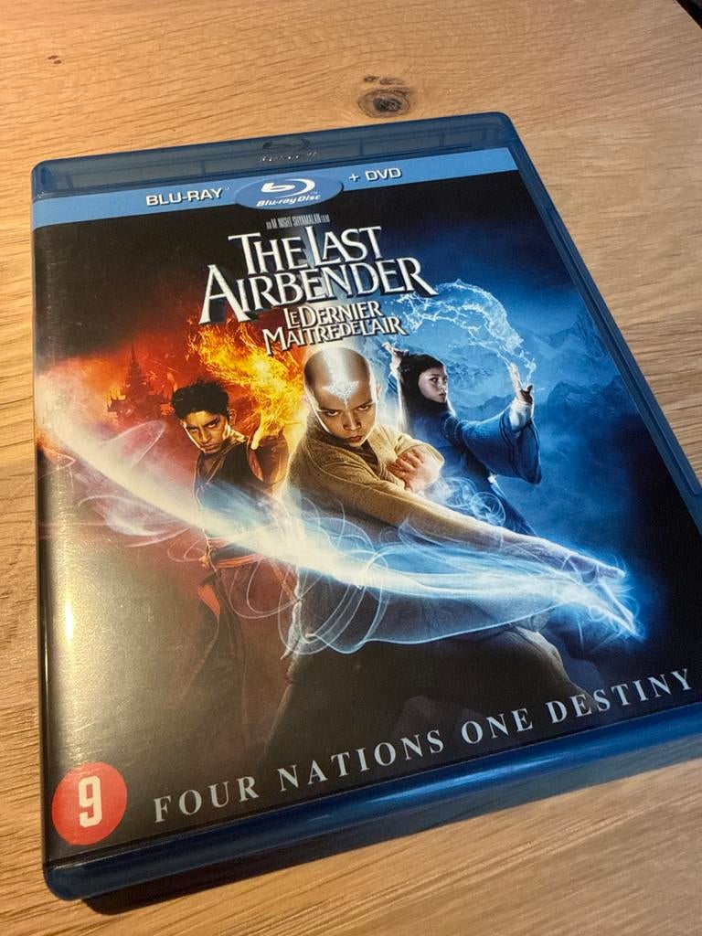 Avatar: The Last Airbender (Blu-ray + DVD), Ophalen of Verzenden, Zo goed als nieuw, Science Fiction en Fantasy