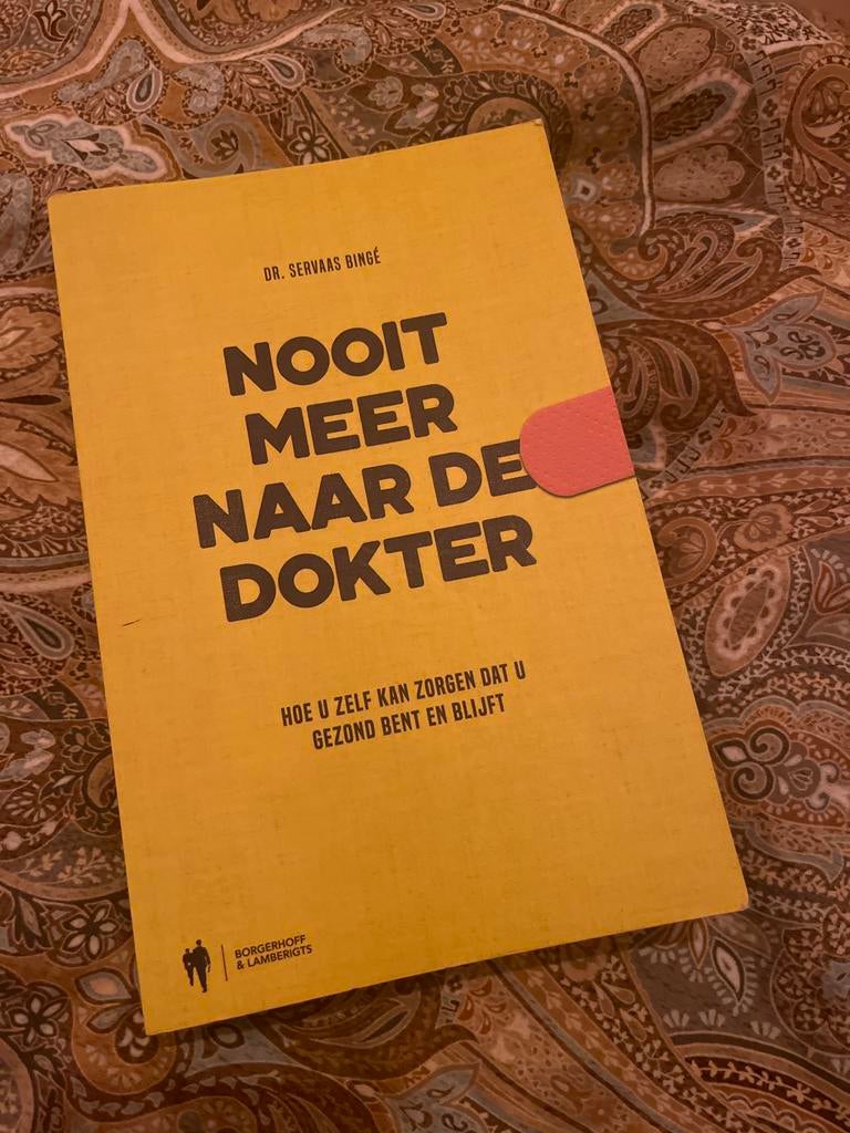 Nooit Meer Naar De Dokter - Servaas Bingé, Ophalen of Verzenden, Zo goed als nieuw, Gezondheid en Conditie