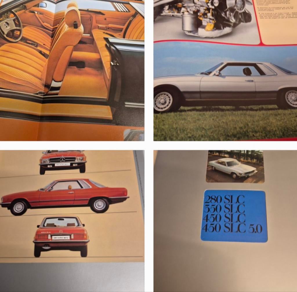 Nederlands Mercedes C107 450 SLC 5,0 280 350 Mercedes V8 AUT, Ophalen of Verzenden, Zo goed als nieuw, Mercedes