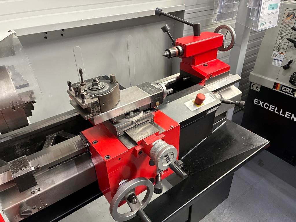 draaibank Emco EM 17 S, bj.2002 met digitaal, Ophalen of Verzenden, Gebruikt, Metaaldraaibank, 500 tot 1000 mm