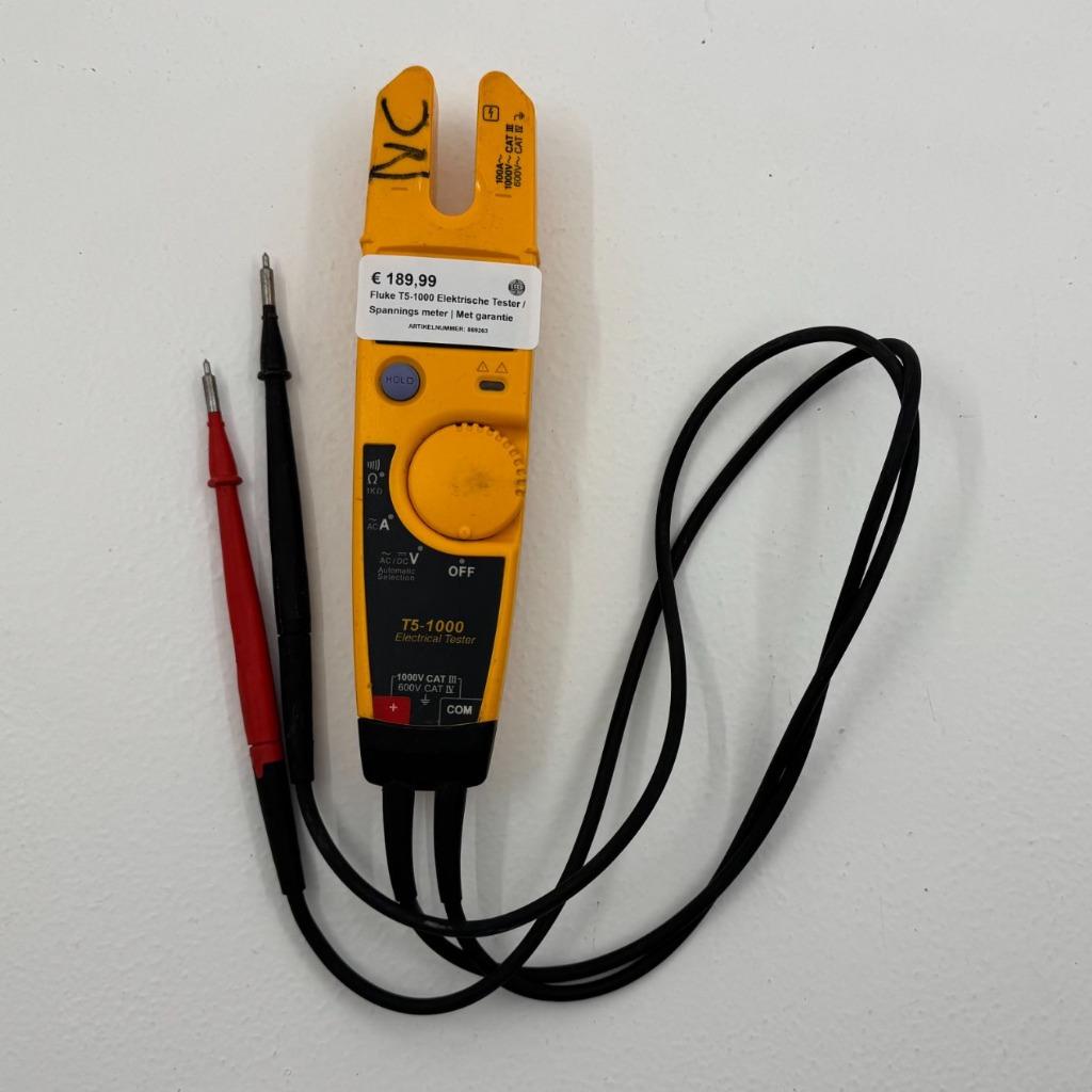 Fluke T5-1000 Elektrische Tester / Spannings meter |, Doe-het-zelf en Verbouw, Meetapparatuur, Dordrecht@usedproducts.nl, Ophalen of Verzenden