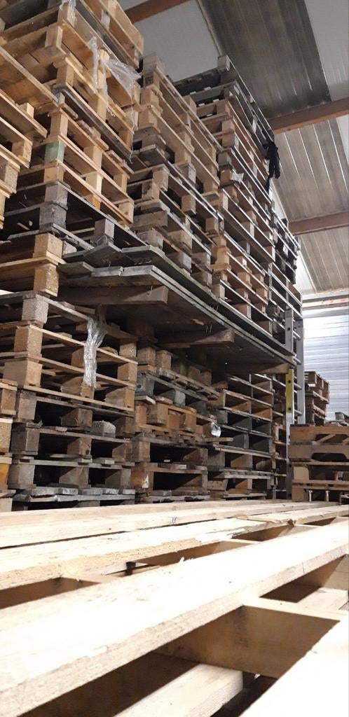 Gezocht pallets omgeving Tynaarlo., Doe-het-zelf en Verbouw, Hout en Planken, Ophalen, Overige houtsoorten, Minder dan 200 cm