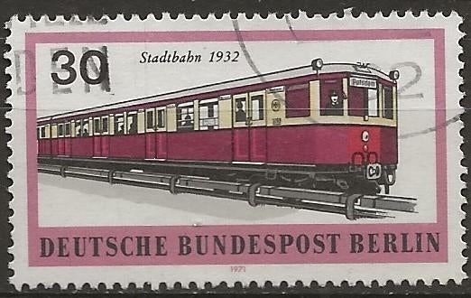 Berlijn, Postzegels en Munten, Postzegels | Europa | Duitsland, Ophalen of Verzenden, BRD, Gestempeld