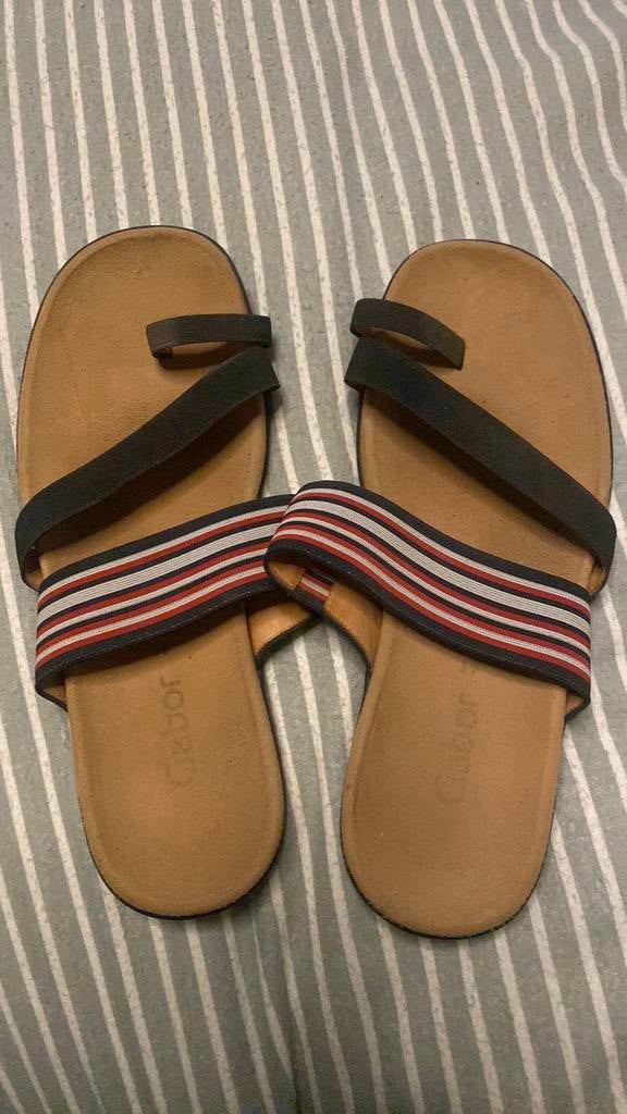 Gabor slippers, Ophalen of Verzenden, Zo goed als nieuw, Blauw