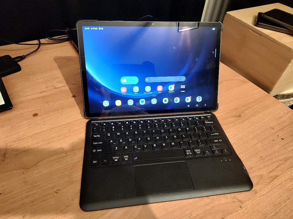 Samsung Galaxy Tab S9 FE+ Wifi - 256GB, Ophalen, Usb-aansluiting, 12 inch, Zo goed als nieuw