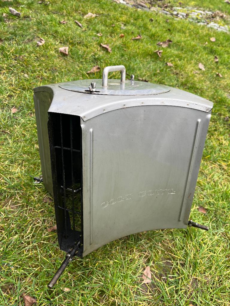 RVS Schoorsteenkap COLT COWL - Universeel & Anti-valwind, Huis en Inrichting, Kachels, Zo goed als nieuw, Overige soorten, Hout