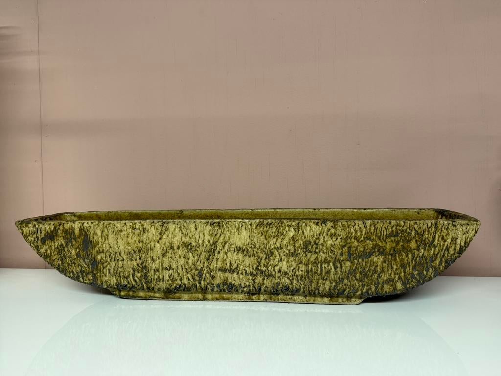 Agu Reuver Holland | vintage cactusbak plantenbak, Ophalen, Gebruikt, Porselein of Keramiek, Schaal