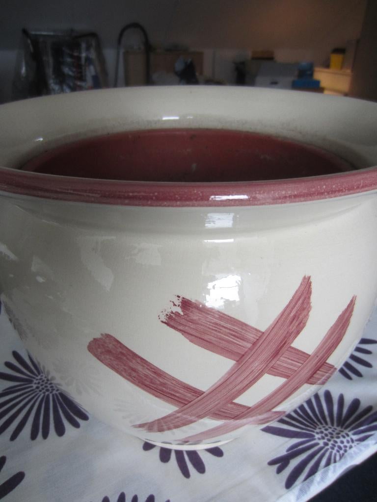 Grote bloempotten binnen, Ophalen, Gebruikt, Overige kleuren, Aardewerk of Porselein