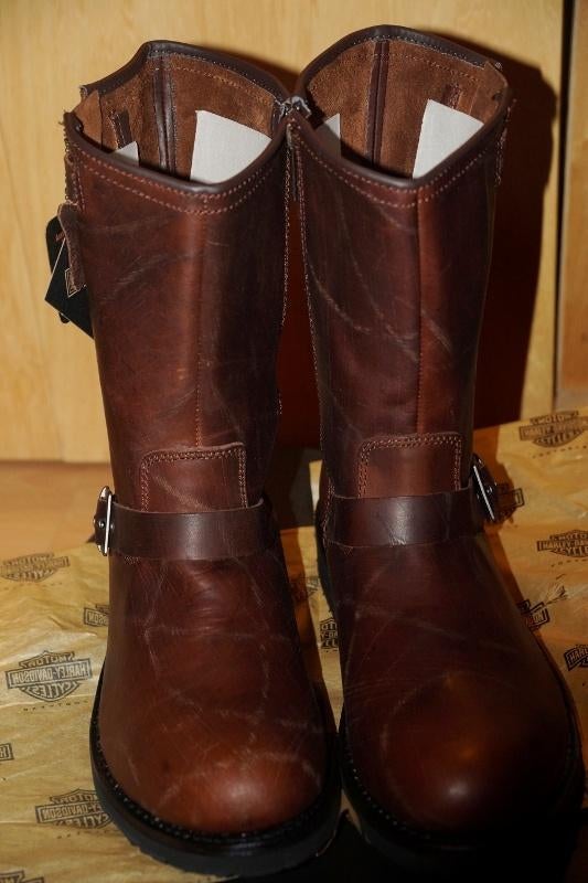 Prachtige Harley Davidson Laarzen maat 46 Nieuw van €289,-, Ophalen of Verzenden, Nieuw, Bruin, Boots