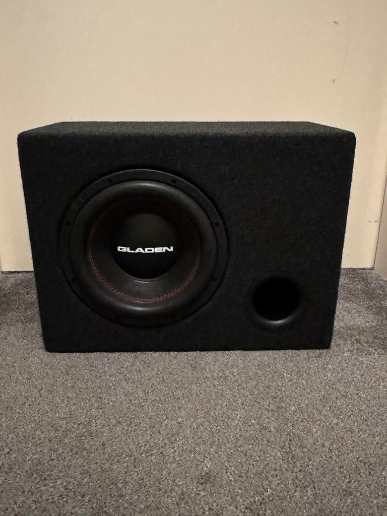Gladen RS-X10 auto subwoofer, Ophalen of Verzenden, Zo goed als nieuw