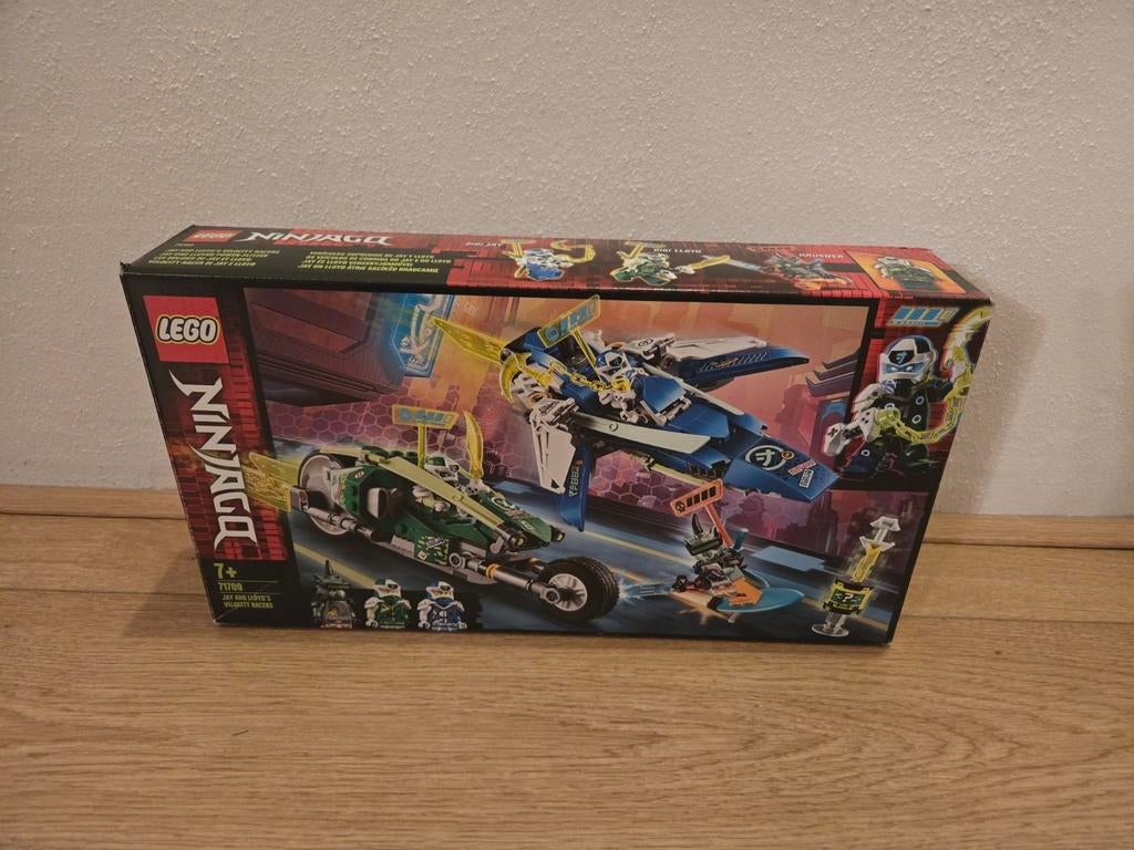 LEGO Ninjago 71709 Jay en Lloyd's Snelheidsduo, Ophalen of Verzenden, Zo goed als nieuw, Complete set, Lego