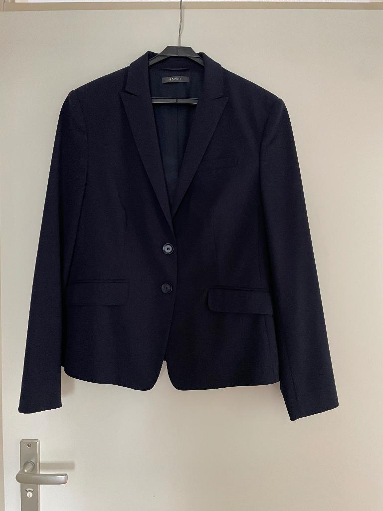 Esprit jasje maat 42 blauw, Blauw, Maat 42/44 (L), Ophalen of Verzenden, Zo goed als nieuw