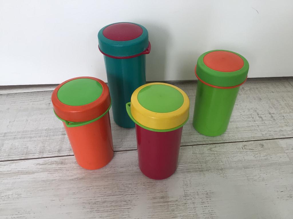 Tupperware tumbobekers 4 stuks, Ophalen of Verzenden, Gebruikt, Overige typen