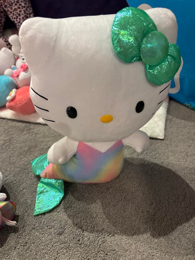 Hello Kitty Zeemeermin Knuffel, Kinderen en Baby's, Speelgoed | Knuffels en Pluche, Ophalen of Verzenden, Zo goed als nieuw
