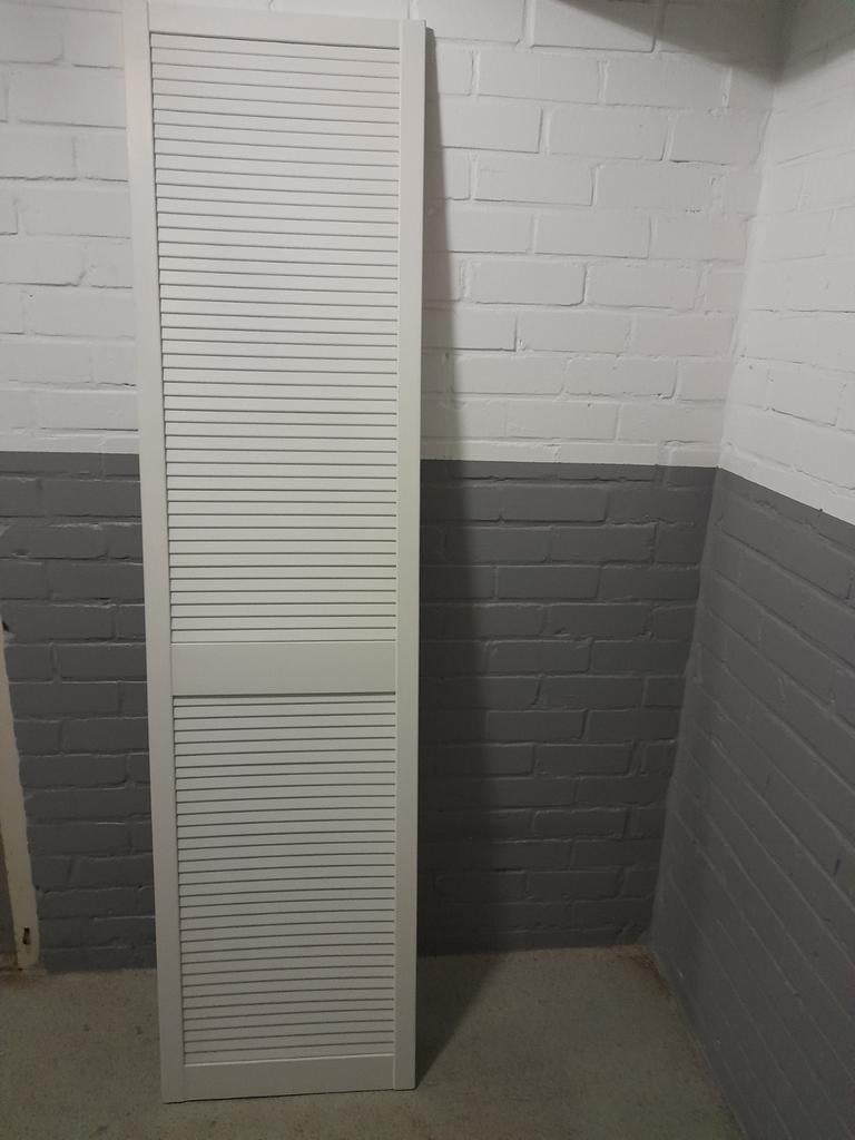 Witte louvre luik deurtje louvredeurtje  - nieuw, Ophalen, Nieuw