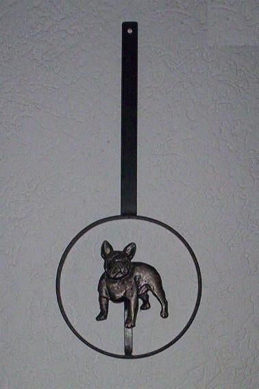 1 franse bulldog bulldoggen ongeveer 43 cm, Ophalen, Gebruikt, Hond of Kat, Beeldje of Figuurtje