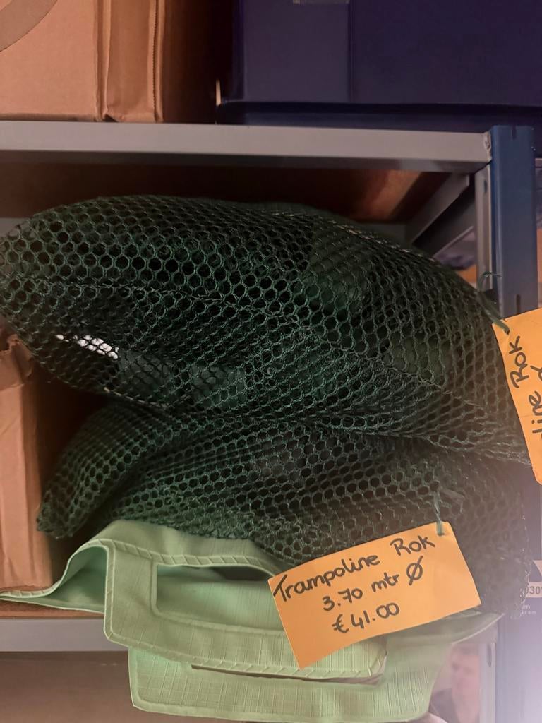 Trampoline Rok - 3,70m en 4,30m diameter, Onb, Nieuw, Ophalen of Verzenden, Onb