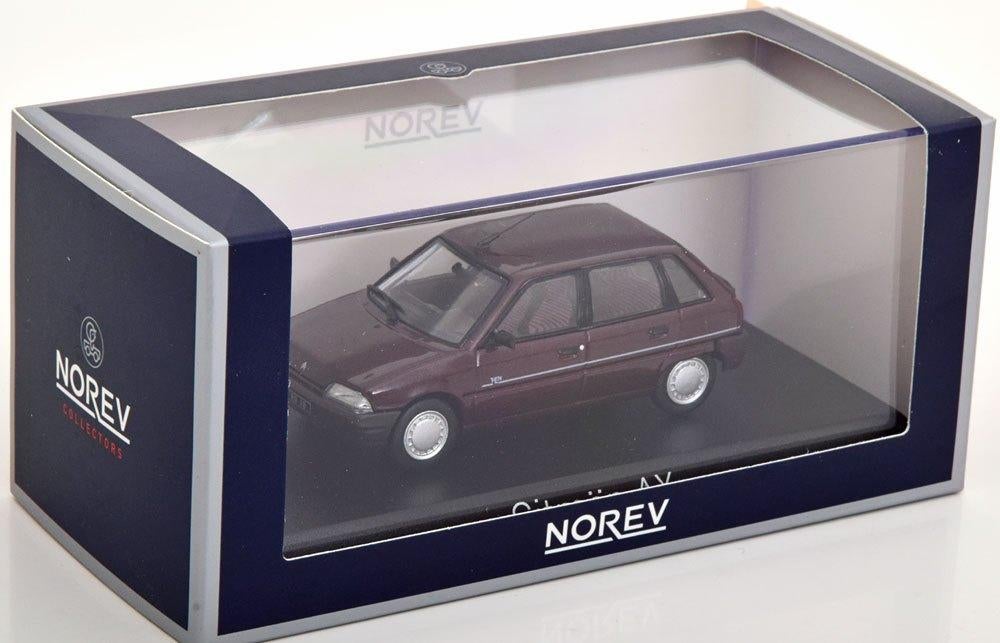 JSN Norev 1:43 Citroen AX TEN 1995 rood metallic, -, Nieuw, Norev, Ophalen of Verzenden