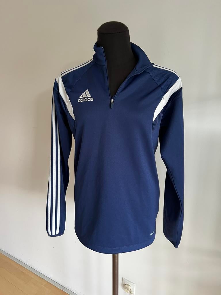 Adidas coolclimate shirt maat S, Blauw, Ophalen of Verzenden, Gedragen, Algemeen