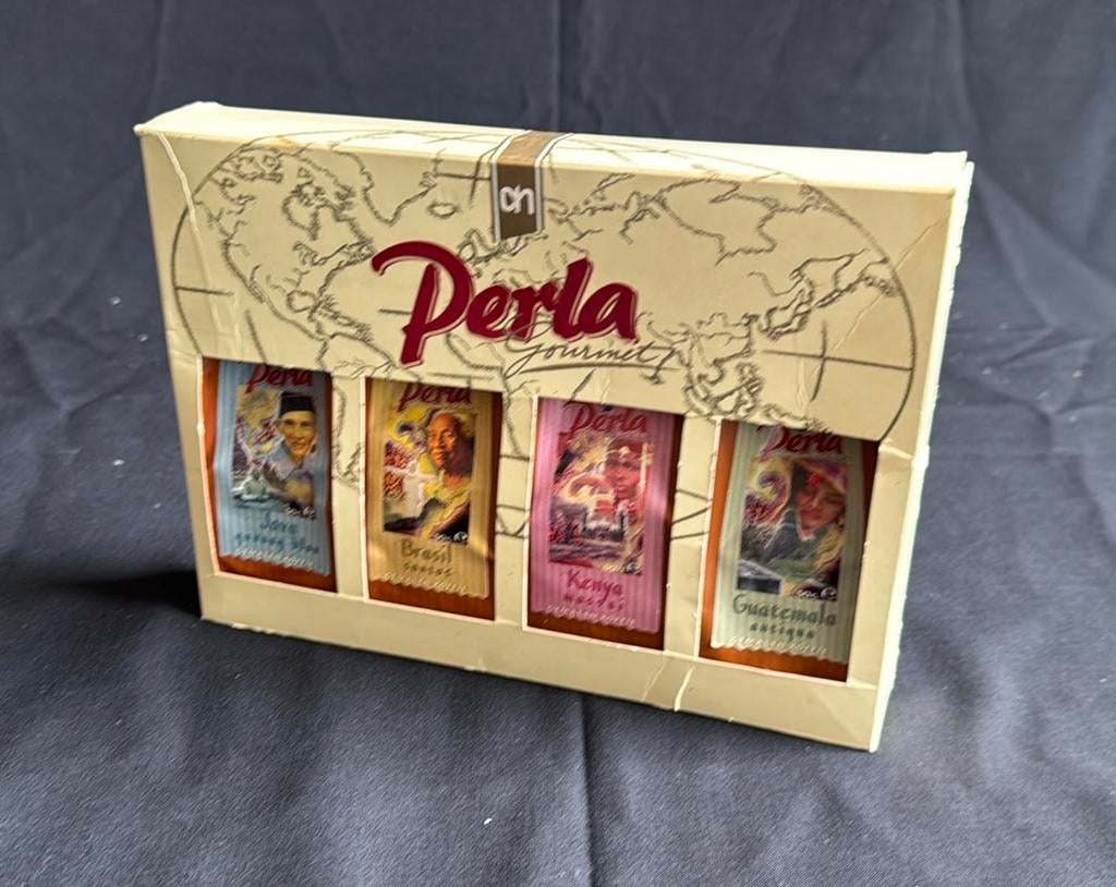 Perla Koffie Proefverpakking Jaren '90, Verzamelen, Merken en Reclamevoorwerpen, Ophalen of Verzenden, Zo goed als nieuw, Verpakking