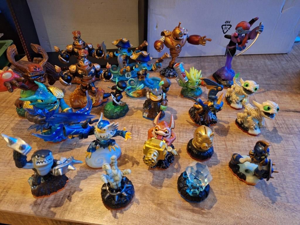 Grote set skylanders met giants, trap team en swap force, Ophalen of Verzenden, Zo goed als nieuw