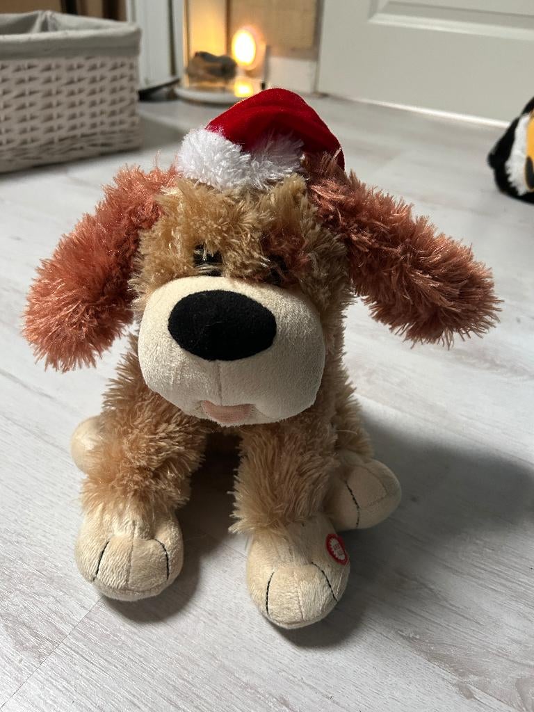 kerst hond, Ophalen of Verzenden, Gebruikt