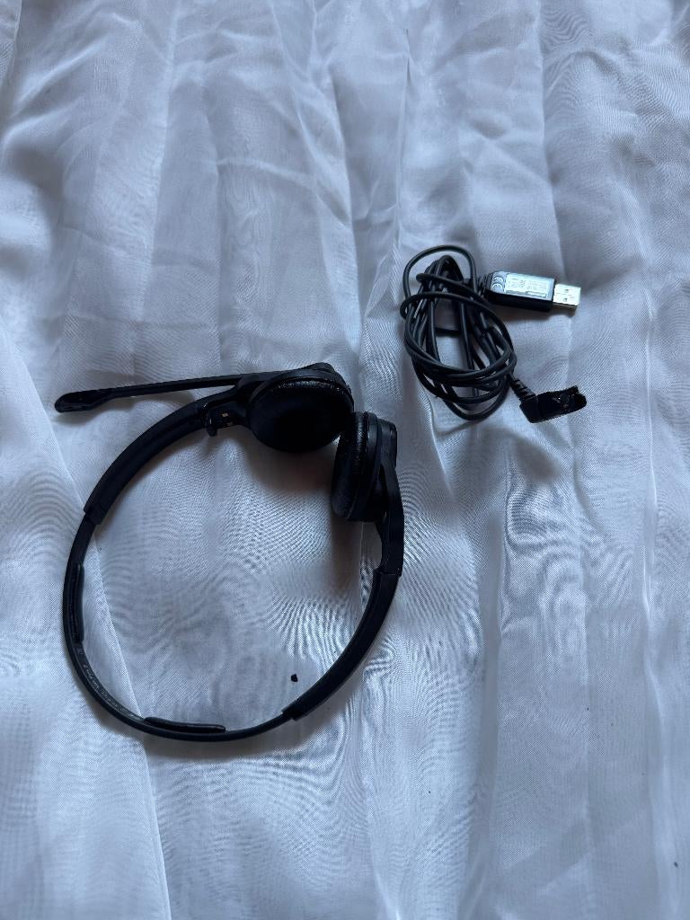 Sennheiser MB Pro 2  headset met nieuwe accu, Sennheiser, On-ear, Ophalen of Verzenden, Zo goed als nieuw